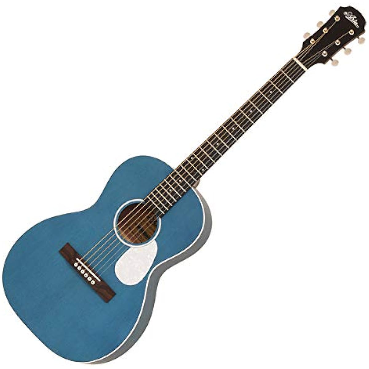 ARIA ARIA-131M UP STCB Acoustic Guitar Beginner 12-piece Set Satin Cobalt Blue Matte Parlor Size Aria
