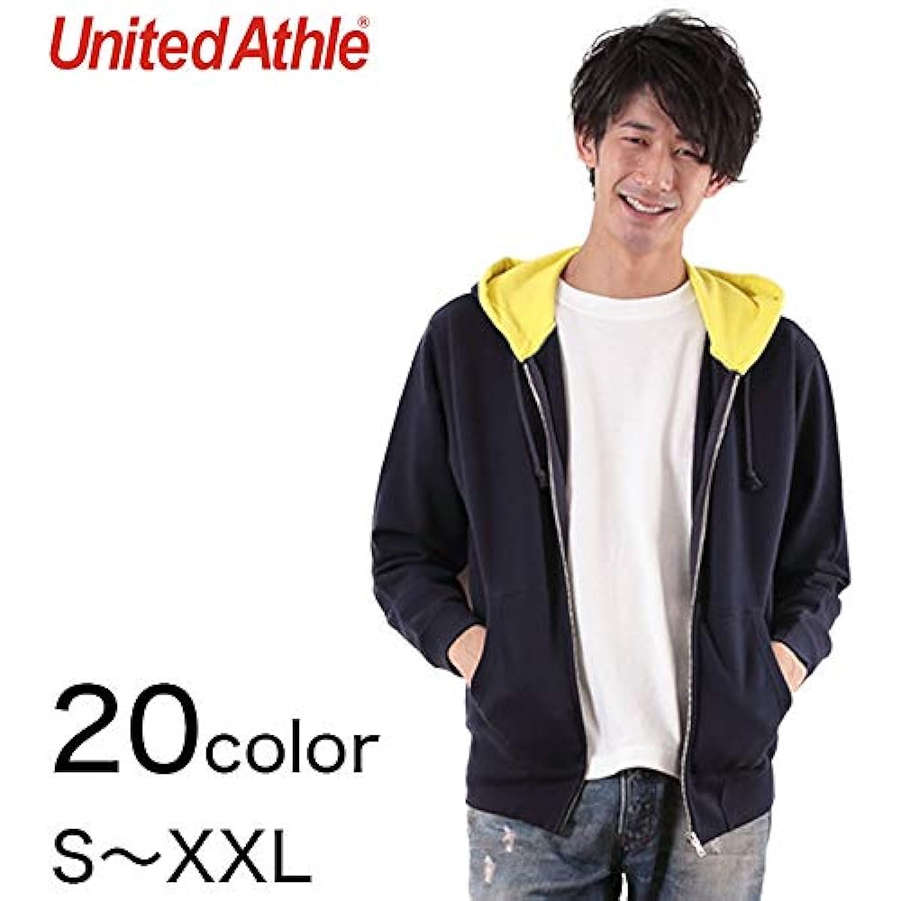 [United Athlete] 10.0 oz Sweatshirt Full Zip Parka (Pile lining) 521301 [Men's]