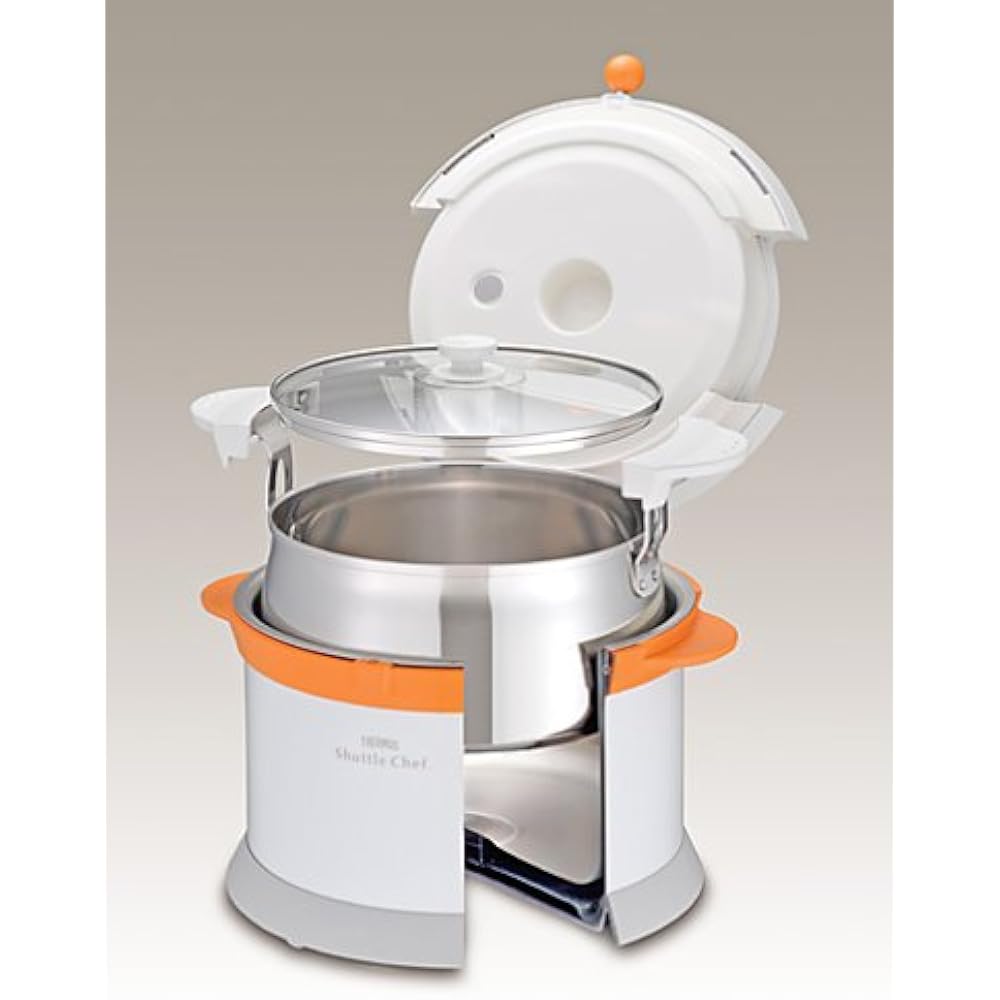 Thermos Vacuum Insulation Cooker Shuttle Chef 3.2L Orange KPX-3501 OR