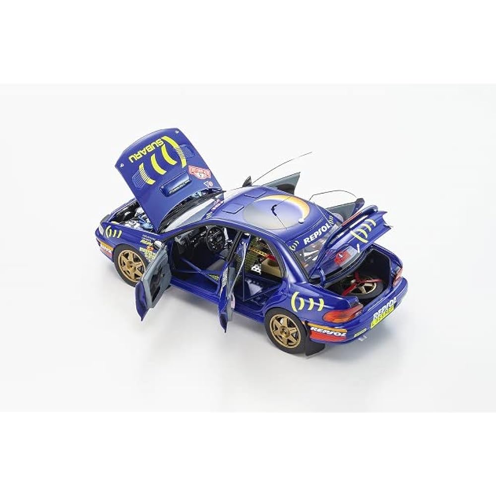 Kyosyo Original 1/18 Subaru Impreza 1995 Monte Carlo #5 Completed Product