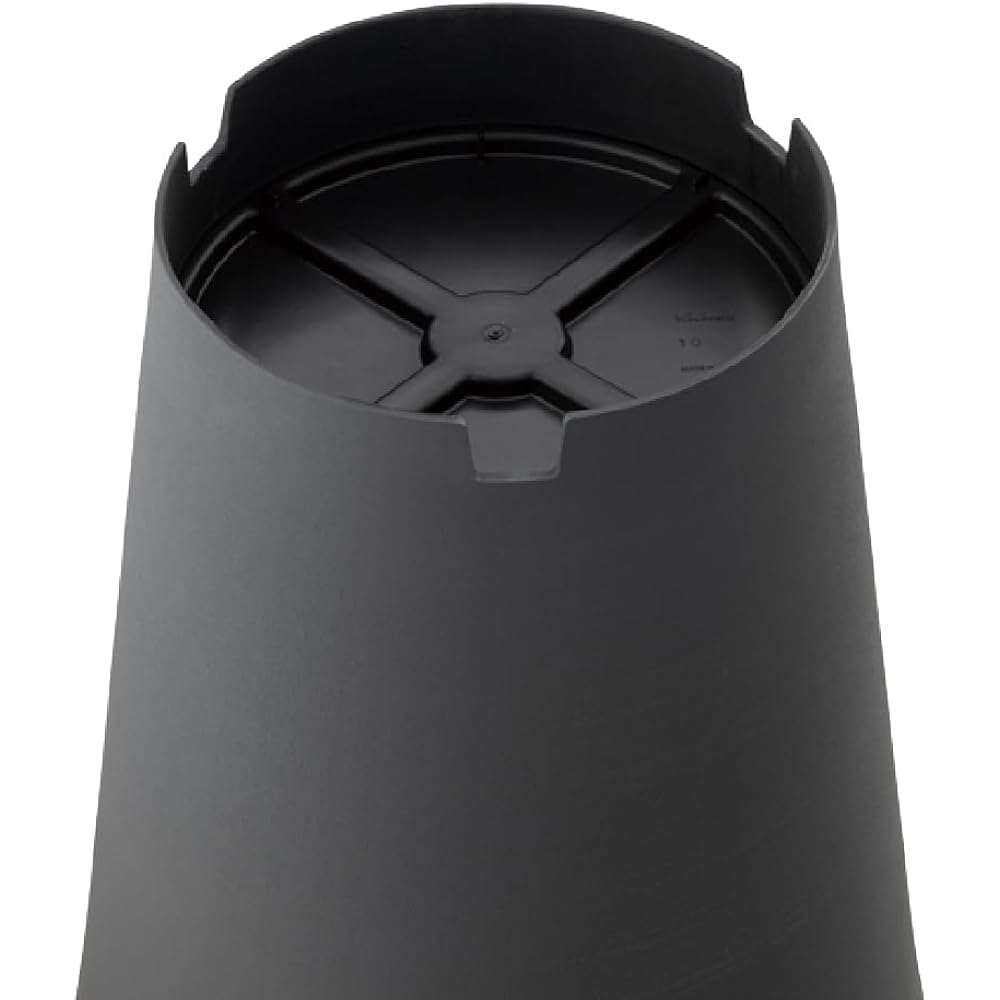 Richel Grainy Pot Cover for size 10 pots, ivory pot cover, tall type that securely hides the pot