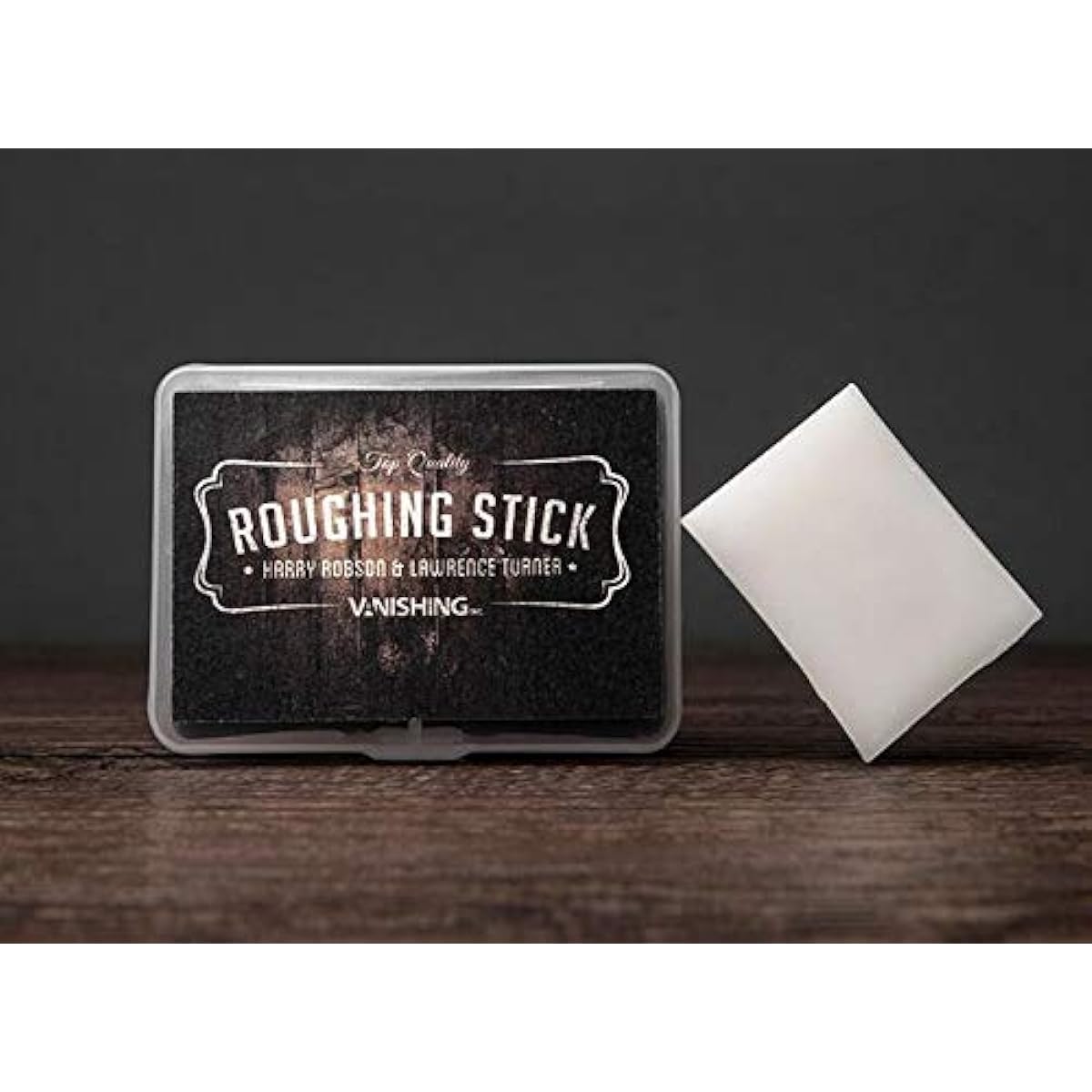 SUMAG Rough Stick Magic Solid Stop for Invisible Deck Trick Close Up Solid Magic Solitaire Poker Slipper Rough Stick
