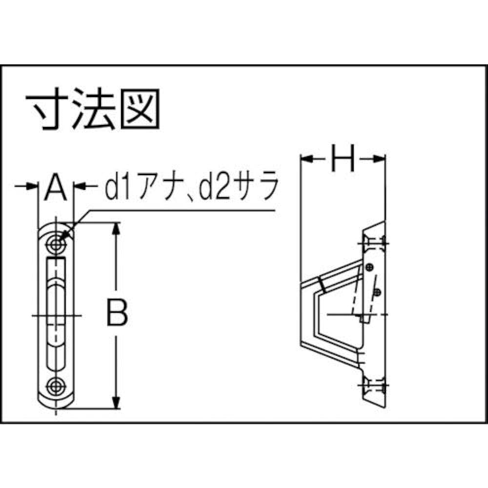 Sugatsune Industries Lamp Mark Stainless Steel (SUS316 Equivalent) Eggplant Ring Hook EN-K Type EN-K120