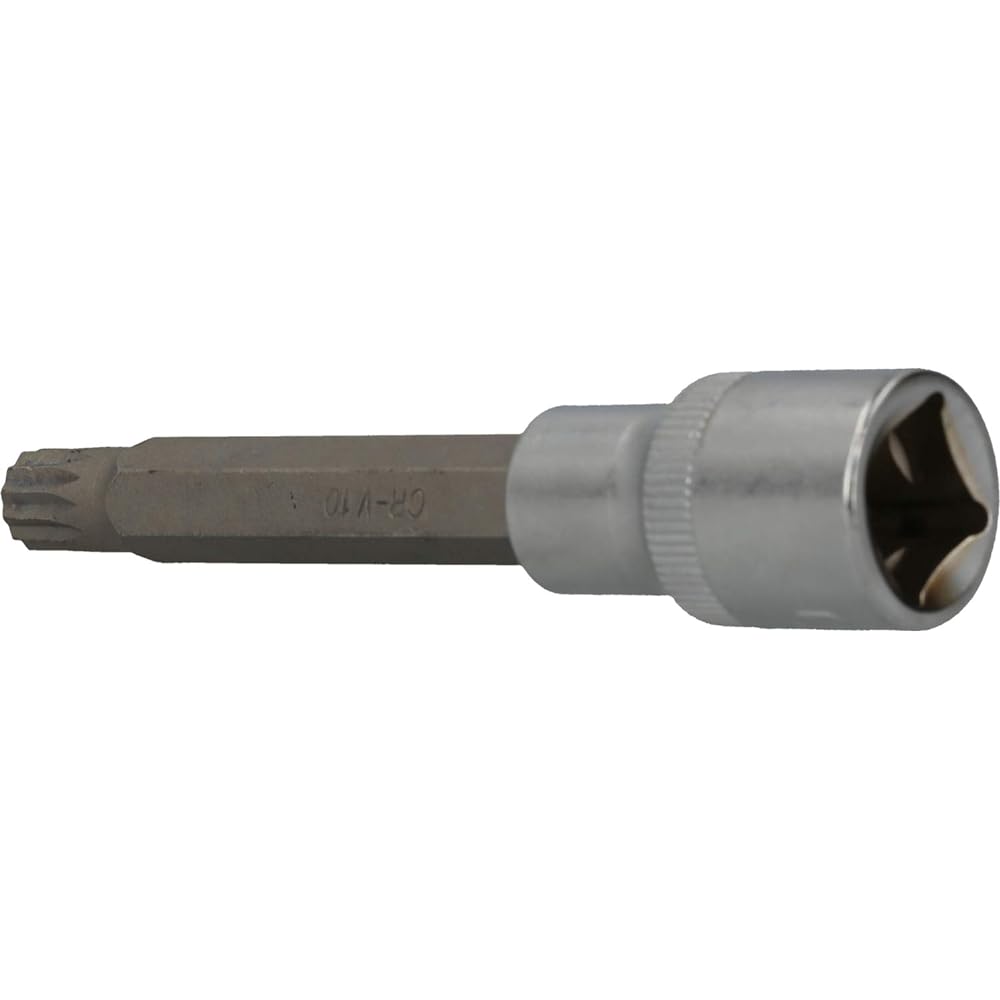 KS Tools 1/2" Spline Bit Socket Length 100mm M10 BT022944