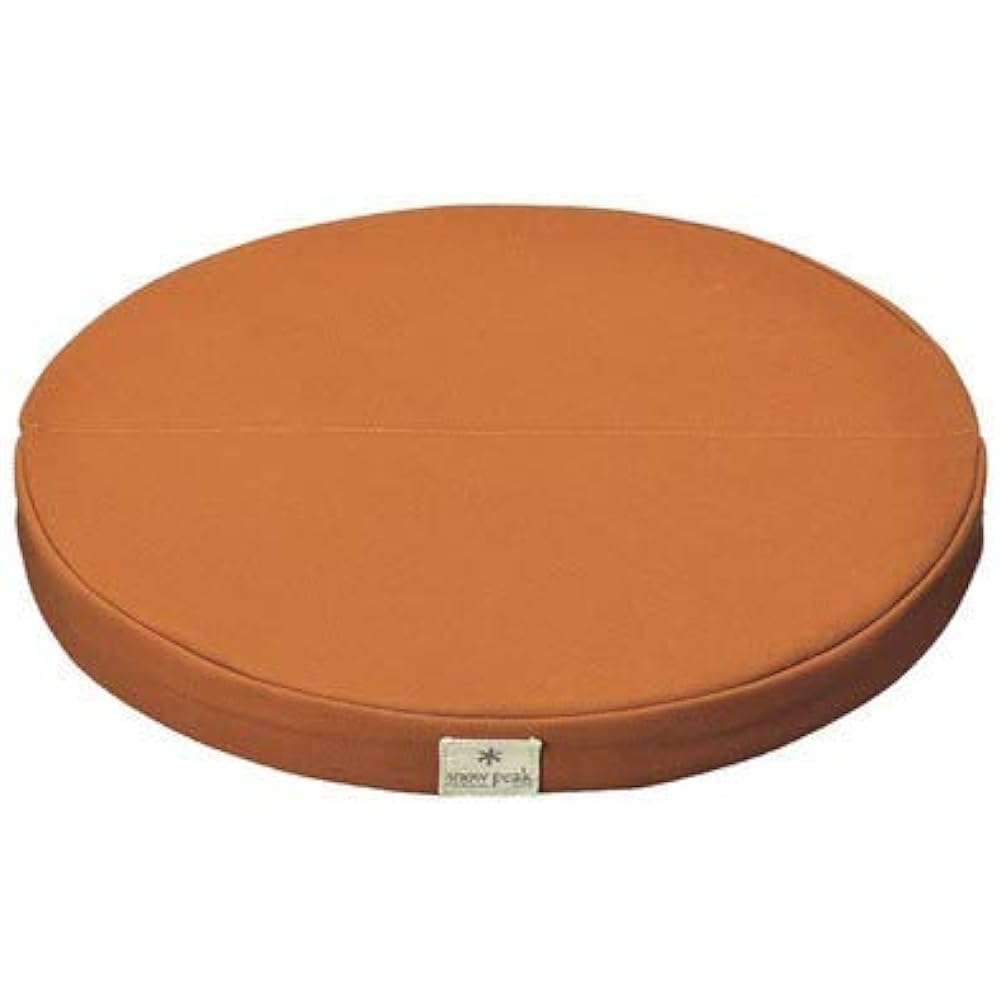 Snow Peak Leisurely Tatami Set (Chabudai Bamboo M/Lounge Cushion Orange x 2)