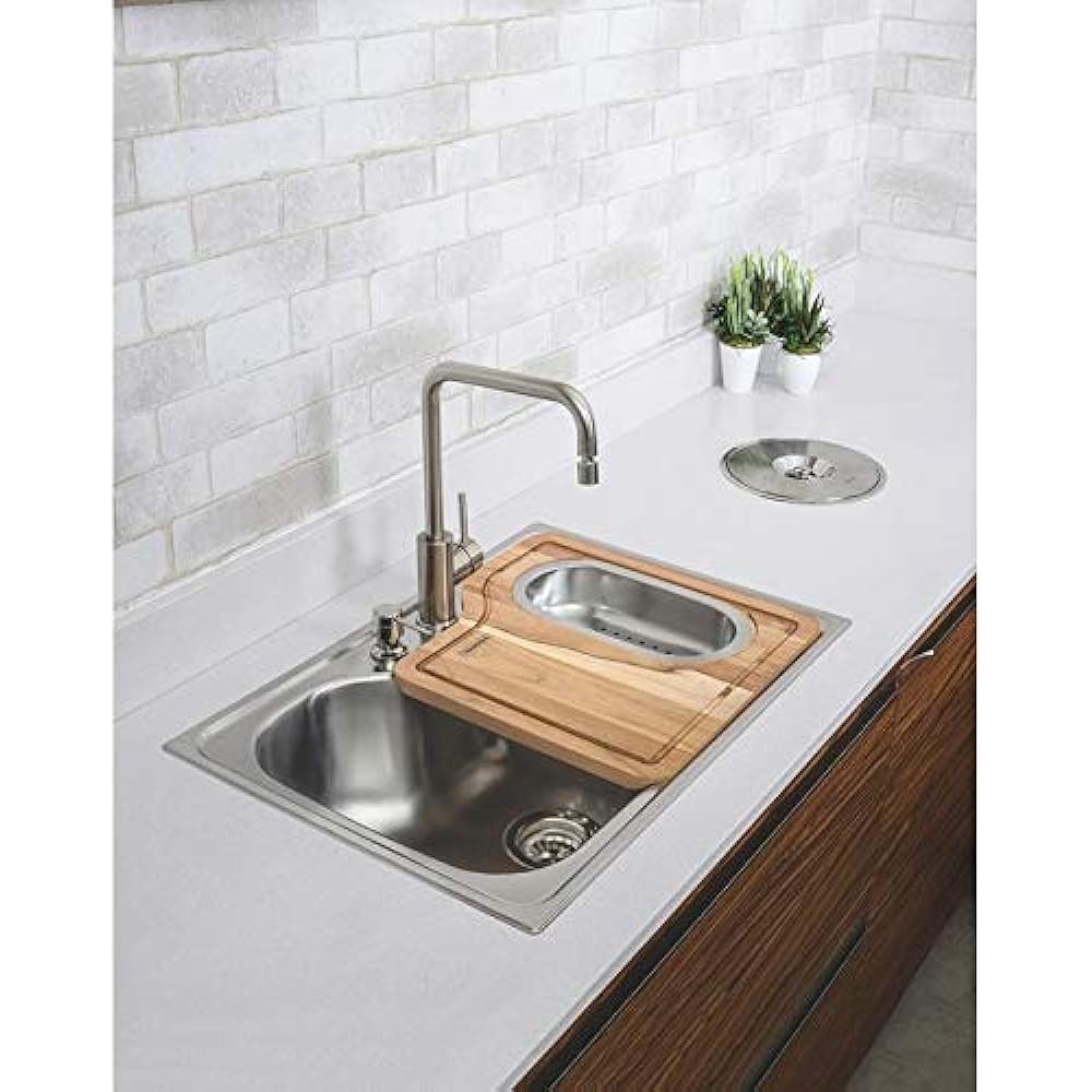 Tramontina Serving Board Wooden Plate Provence 40cm x 27cm with Handle African Mahogany Made in Brazil 13350/641 TRAMONTINA