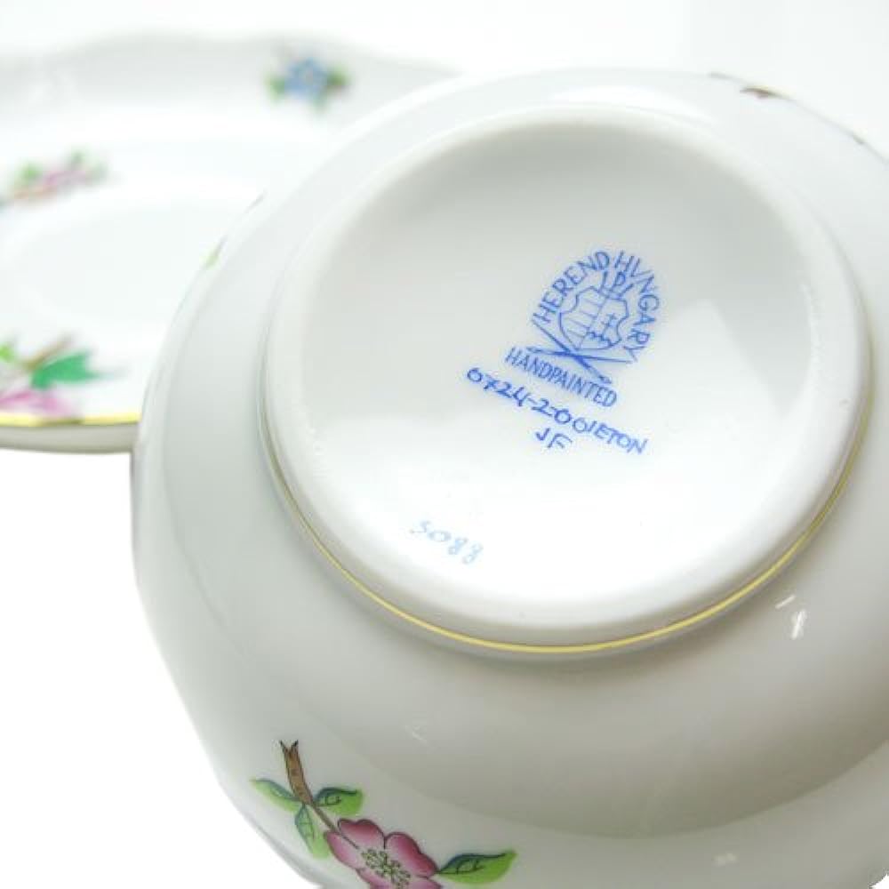 HEREND ETON Tea Cup & Saucer [Parallel Import] 724