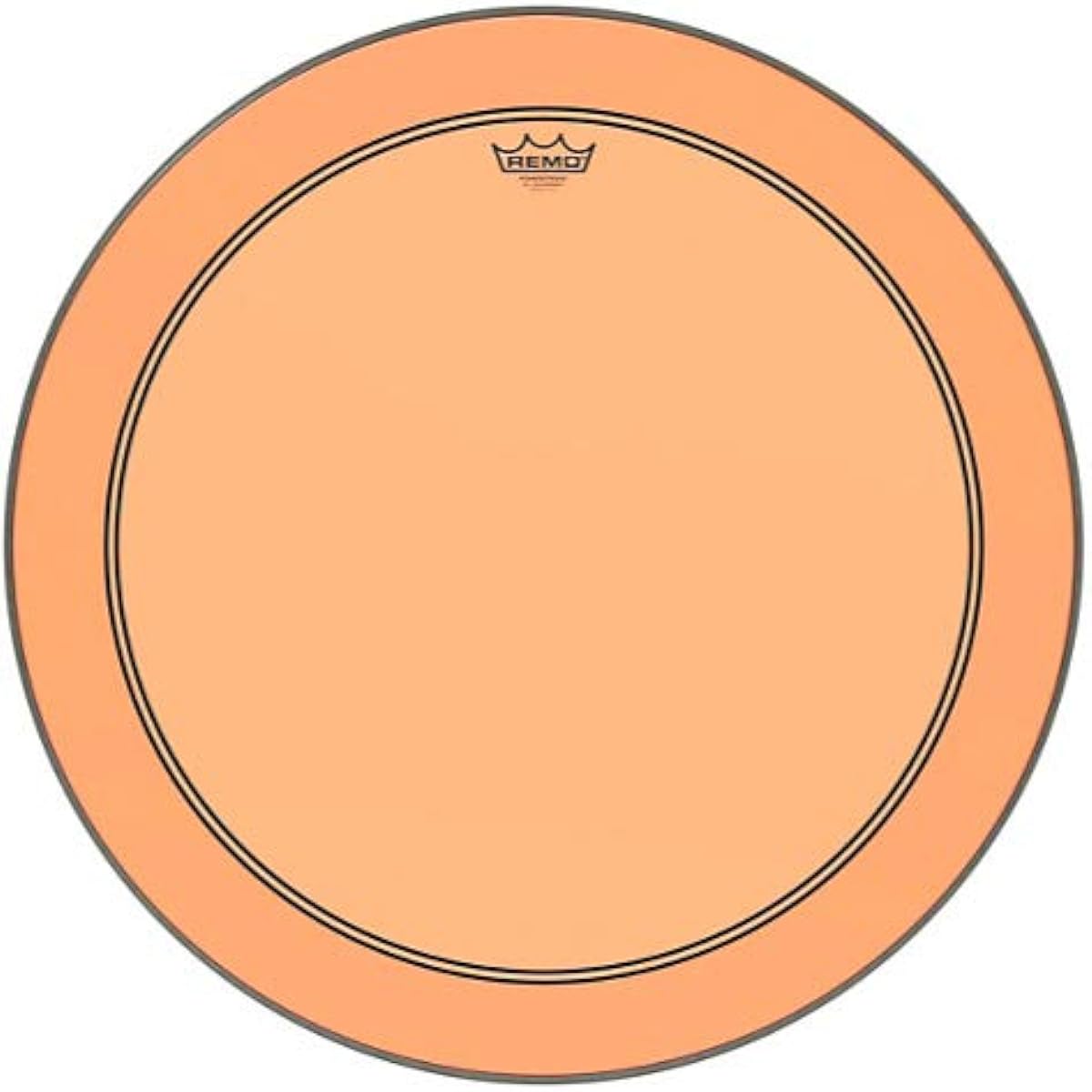 REMO Drumhead P3-320B ORANGE COLORTONE POWERSTROKE3 20 inch