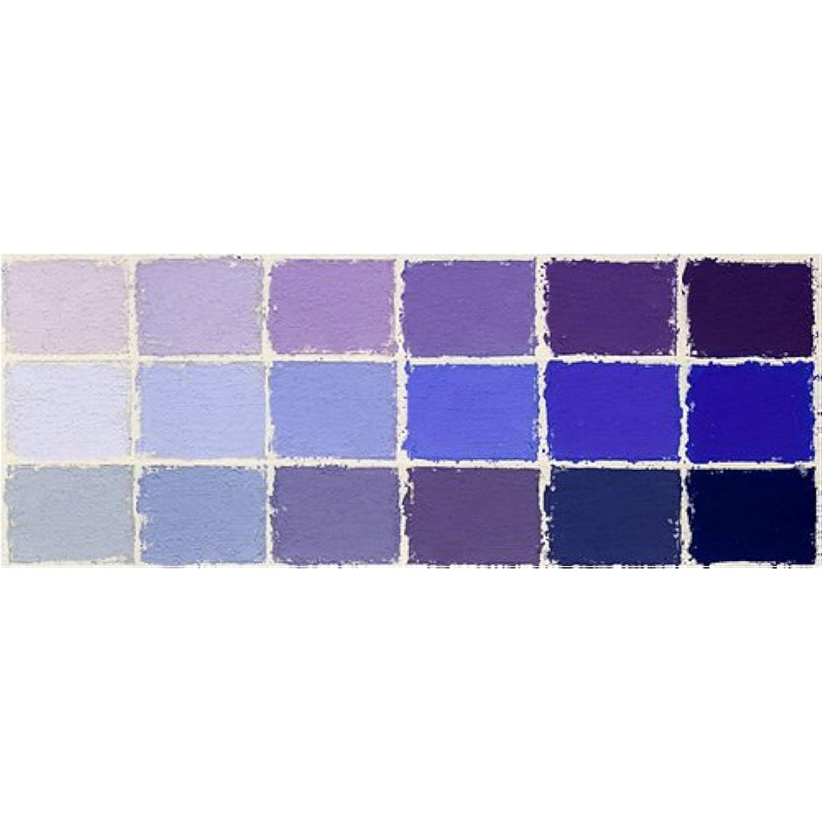 Unison Soft Pastel Blue Violet Values 1-18