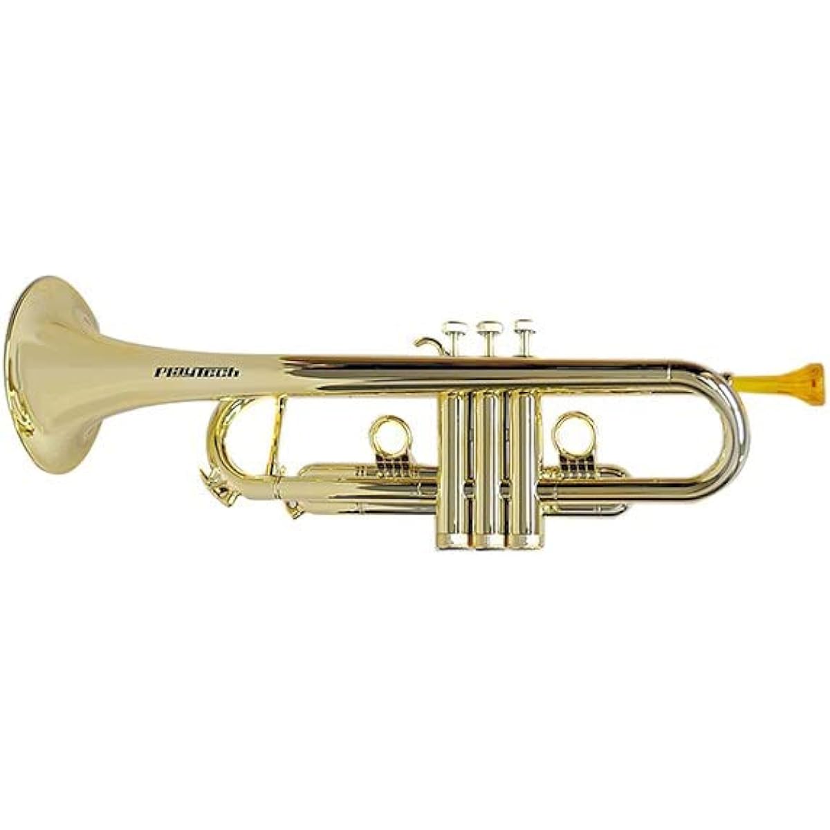 PLAYTECH PTTR100GD Plastic Trumpet Gold Trumpet