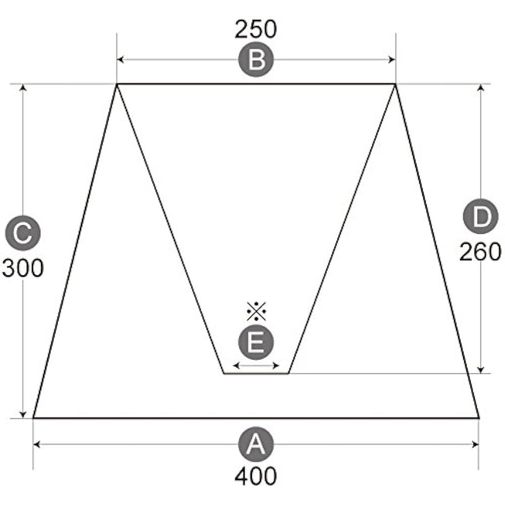 Lamp-shade Holder Type Replacement Lampshade Diameter 40cm Cotton Cloth White H-40257