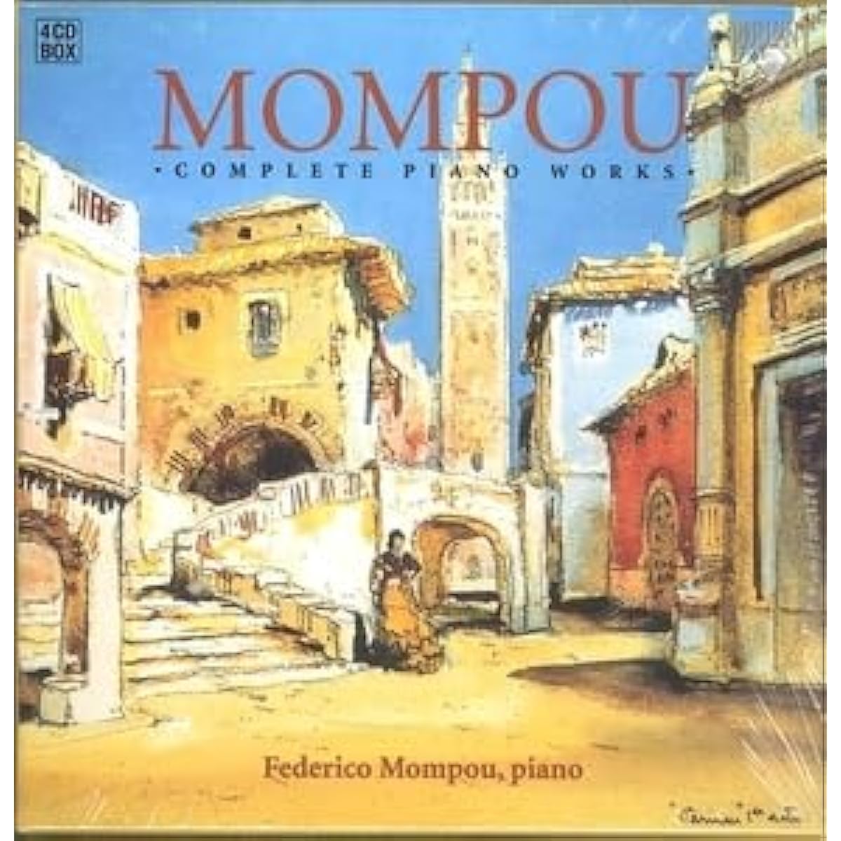 Mompou's Complete Piano Works 4CDs