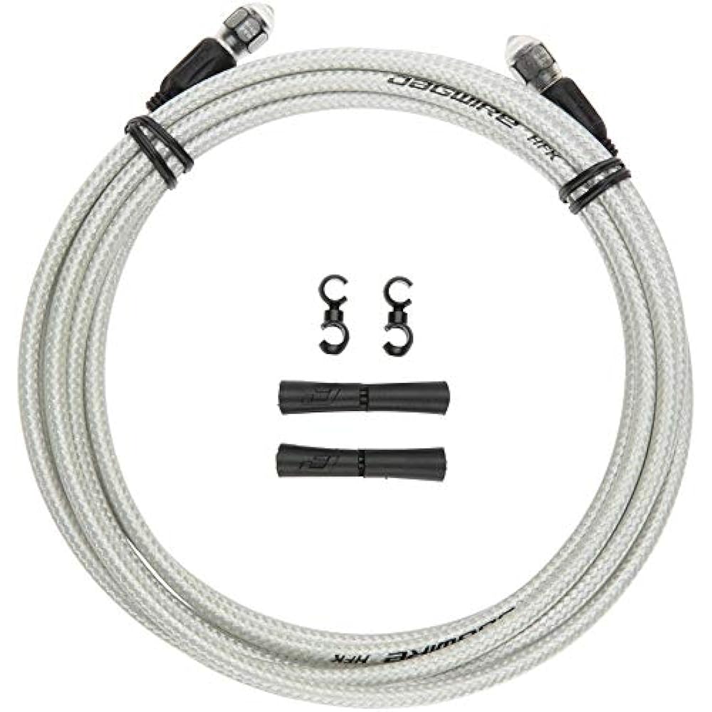 JAG WIRE Mountain Pro Hydraulic Hose Steering Silver (Hydraulic Brake Hose) HBK408
