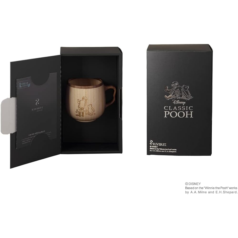 RIVERET cafe au lait mug <CLASSIC POOH>