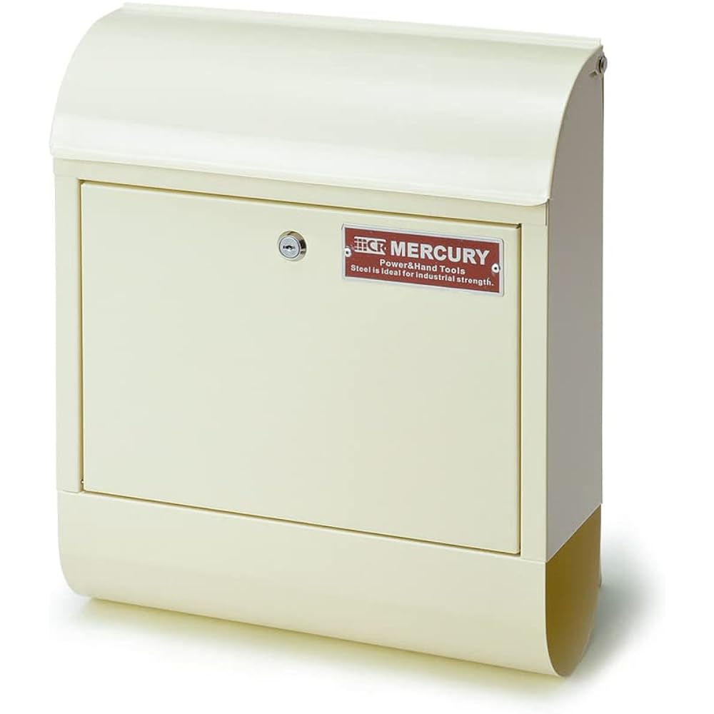 Mercury Post Mailbox Red MEMABORD [Authorized Distributor Product]