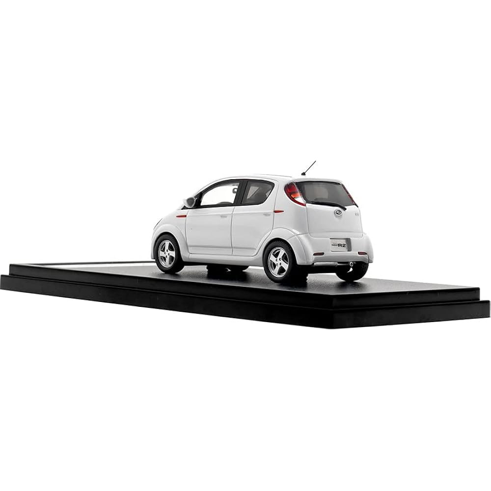 INTERALLIED Hi Story 1/43 Subaru R2 S (2003) Silky White Pearl Finished Product