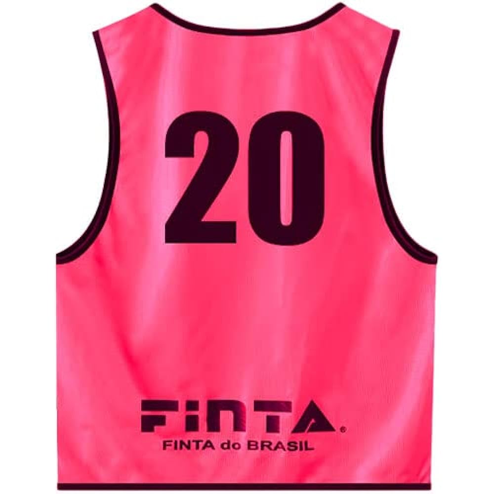 FINTA FT6556 Soccer Futsal Adult Bibs Game Vest Set of 20 One Size Fits Most