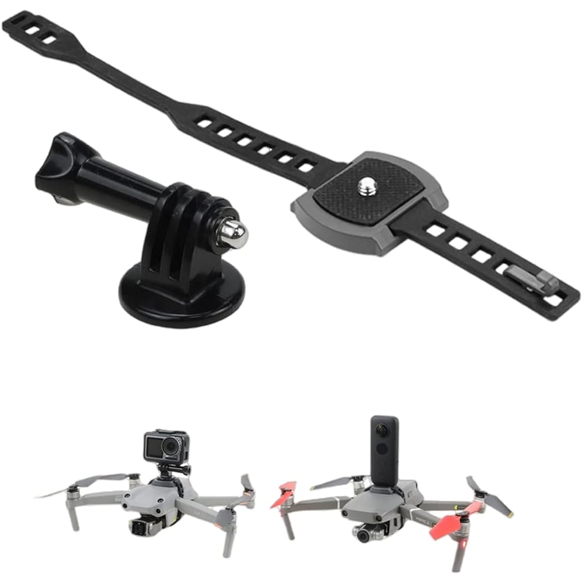 Drone Mount Spotlight Holder Camera Connector Holder Headlight Adapter Compatible with DJI Mavic 3/Mavic 2/Mavic Pro/Mavic Air 2/Air 2S