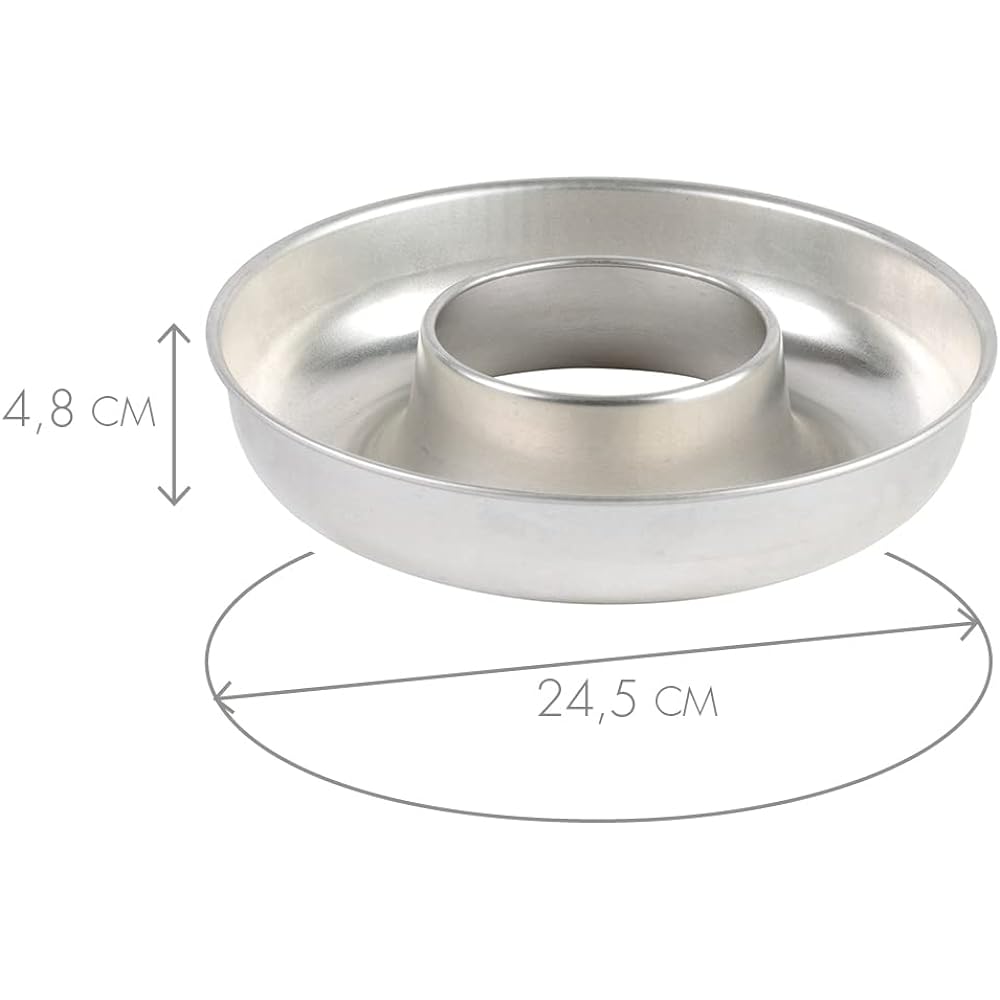 MATFER Ring Cake 341186 φ240mm Steel/Tin Plated France WLV01784