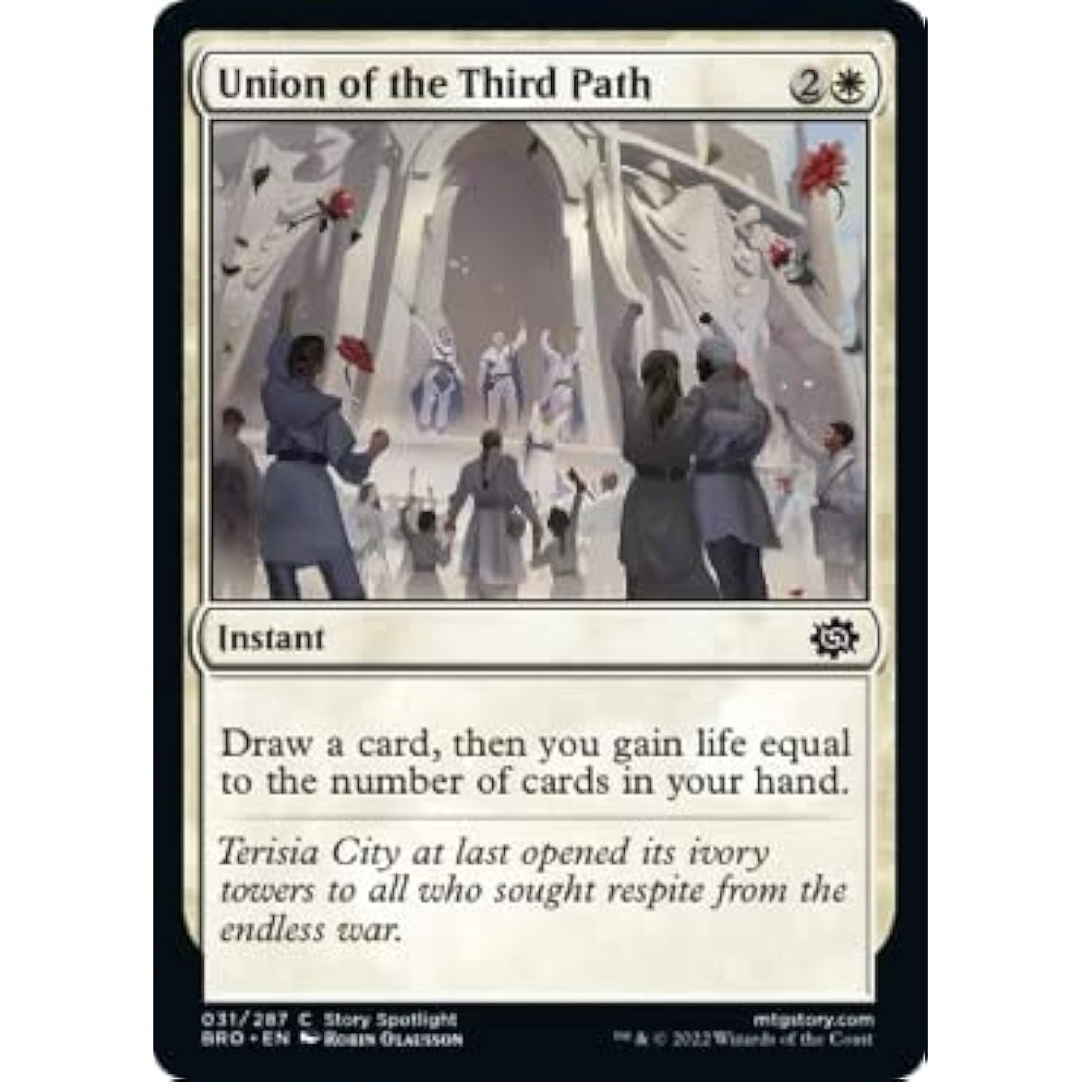 Magic: The Gathering - Coalition of the Third Way (031) - Foil - Brothers' War