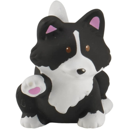 Fisher-Price Little People Nativity Set Replacement Part - N4630 ~ Black & White Sheepdog ~ Fits Many Sets