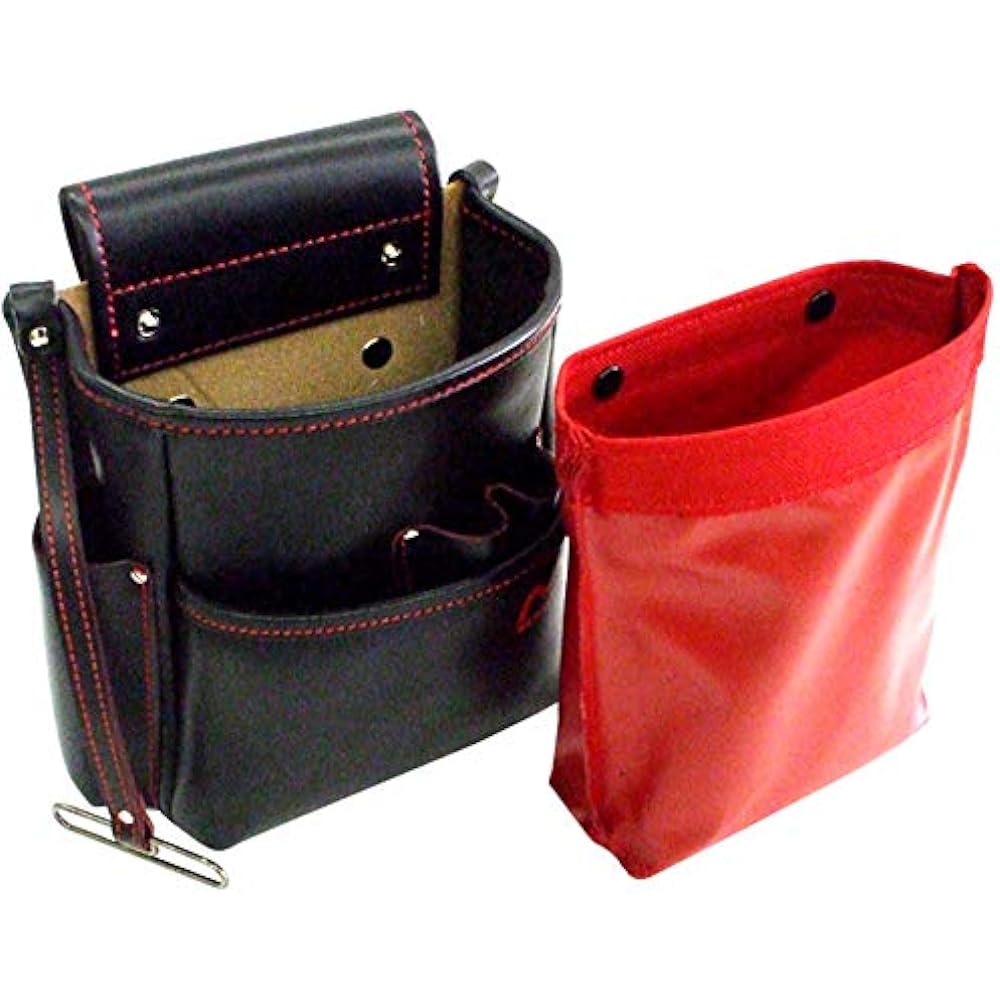 MARVEL WAIST GEAR Electrician Pocket High Quality Type Red MDP-210HR