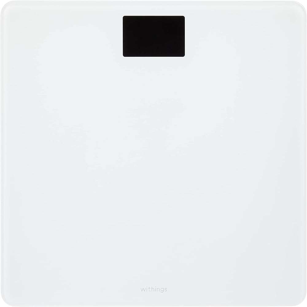 Withings Body Smart weight scale born in France White Wi-Fi/Bluetooth compatible BMI scale [Japanese authorized distributor product] WBS06-WHITE-ALL-JP