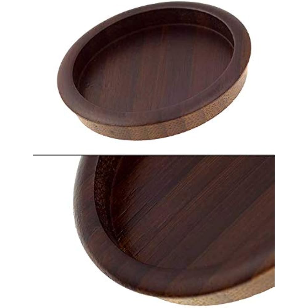 Bidoor PW-236 Dyed bamboo two-sun round walnut dyed large size 20 pieces