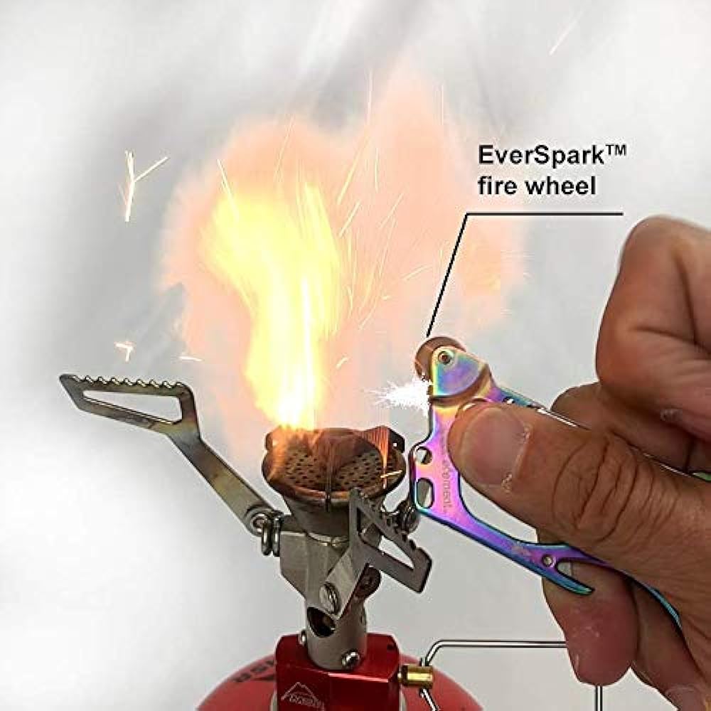 OUTDOOR ELEMENT Outdoor Element Multi-Tool Carabiner Fire Biner Aurora [Japanese Genuine Product] 61104