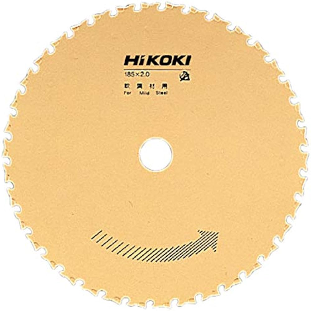 HiKOKI Chip Saw for both horizontal sawing and cutting, diameter 255mm, hole diameter 25.4mm, 100 blades, for tabletop circular saw, table circular saw 0031-7817