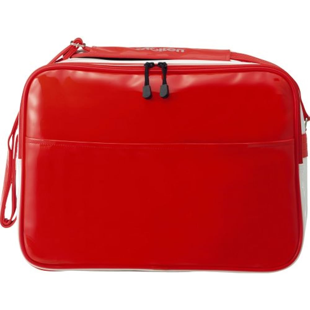 molten enamel bag KM0074-RW red x white L