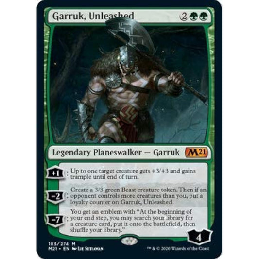 Magic: The Gathering Garuk Unleashed Core Set 2021