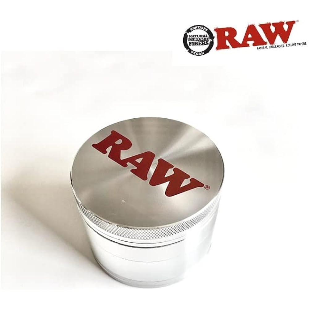 CIN-SHOP RAW Genuine Aluminum Grinder 4 Layer Type