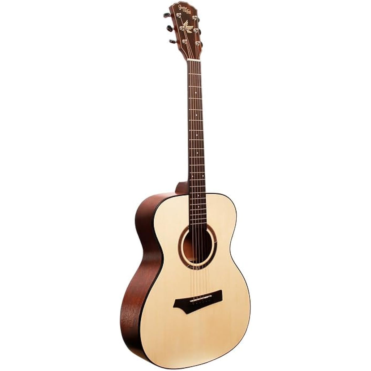 Gopher Wood Guitars i110 Acoustic Guitar OOO Size [For beginners who are particular about sound] Gopher Wood Guitars