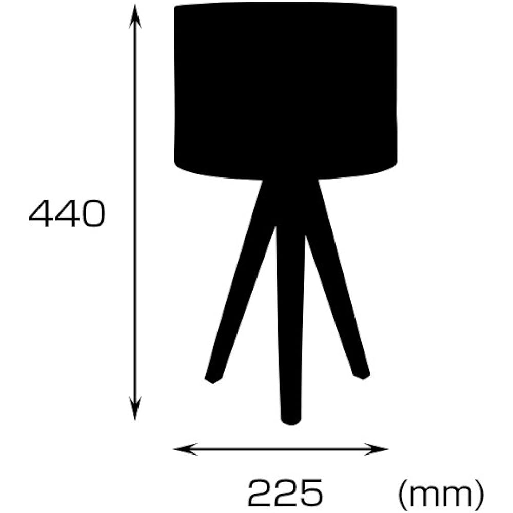 Elux Table Light 1 Light - Tripod - TRIPOD [Bulb Sold Separately] Lu Cerca from Japan ELUX LC10790 LC10790
