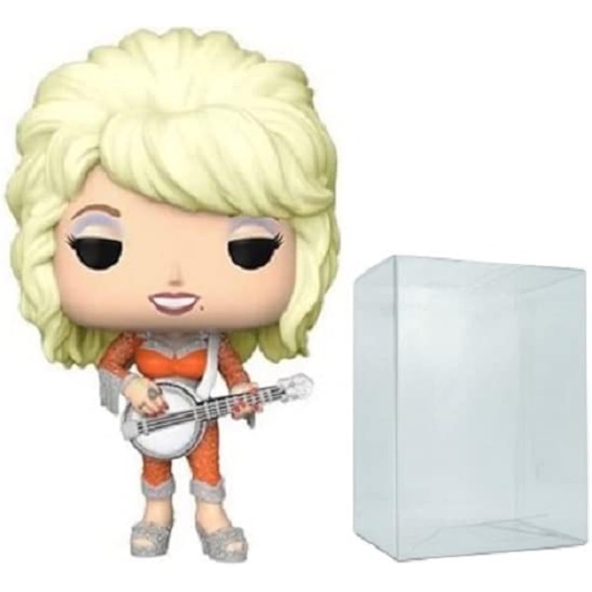 Pop Rocks: Dolly Parton Vinyl #268 (Includes EcoTek Protector Case and Pop Shipper Box for Further Protection)