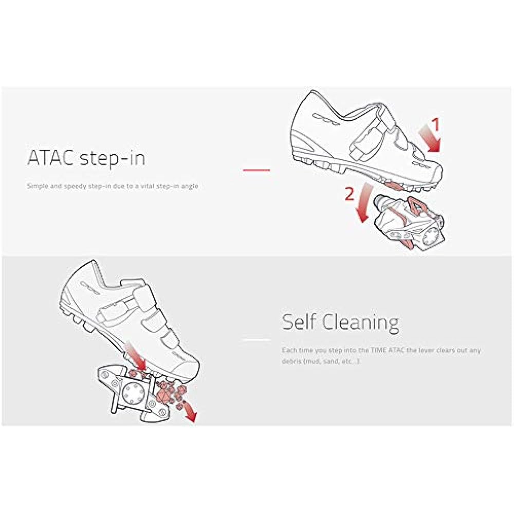 TIME ATAC XC2 MTB Pedal Attack 2018 Model [Parallel Import]