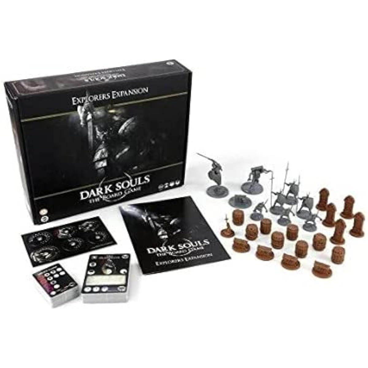 Dark Souls Board Game Explorer Expansion Bundle Dark Souls Phantom Expansion and Character Expansion Board Game (3 Items)