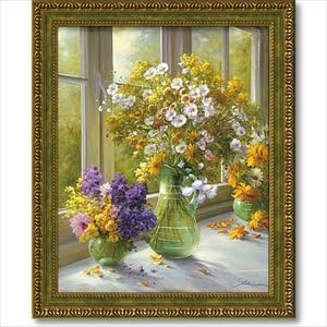 U-Power Art Frame/Plants/Flowers Multicolor W58×H48cm
