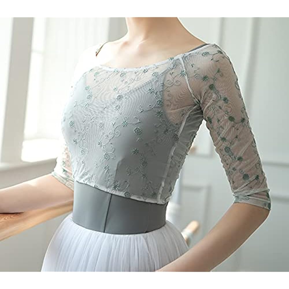 ProDance Embroidery Tops Ballet Wear PT005M