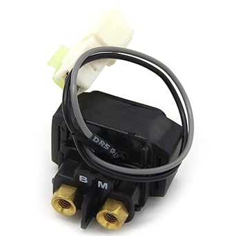 Starter Relay Universal 12V Motorcycle Starter Relay Solenoid for Suzuki 31800-10G00 AN650 Burgman 650 2003-2016