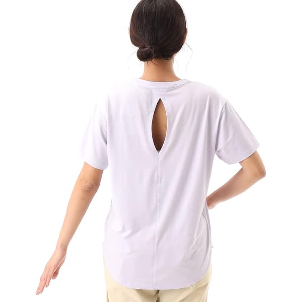 [PUMA] Yoga Studio Training Moisture Absorbent Quick Drying STUDIO YOGINI SS T-Shirt 523615 Women's