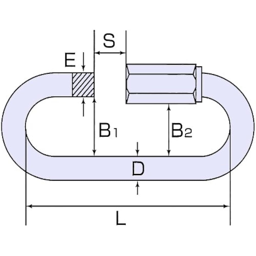 Himejiya Stainless Steel Ring Catch #12 (Nominal 12mm) SH-12