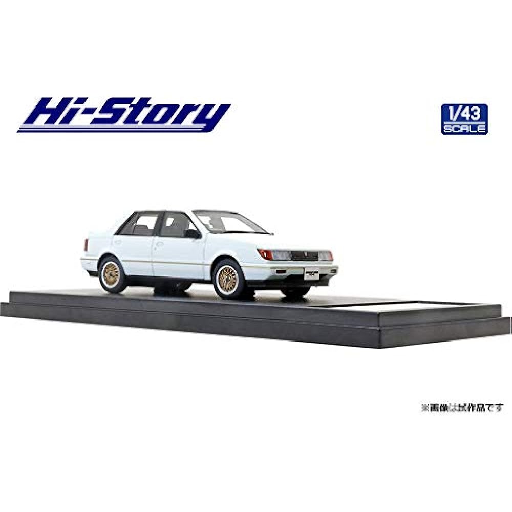 Hi Story 1/43 Isuzu GEMINI ZZ (1988) Customized Pure White Finished Product HS311WH