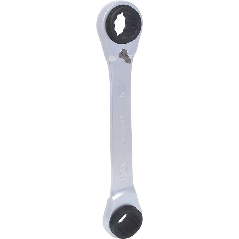 KS TOOLS Double Ratchet Ring Spanner 30x32x34x36mm Reversing 1 GEARplus 4 4 in 1 GEARplus reversing double ratchet ring spanner 30x32x34x36mm 503.4554