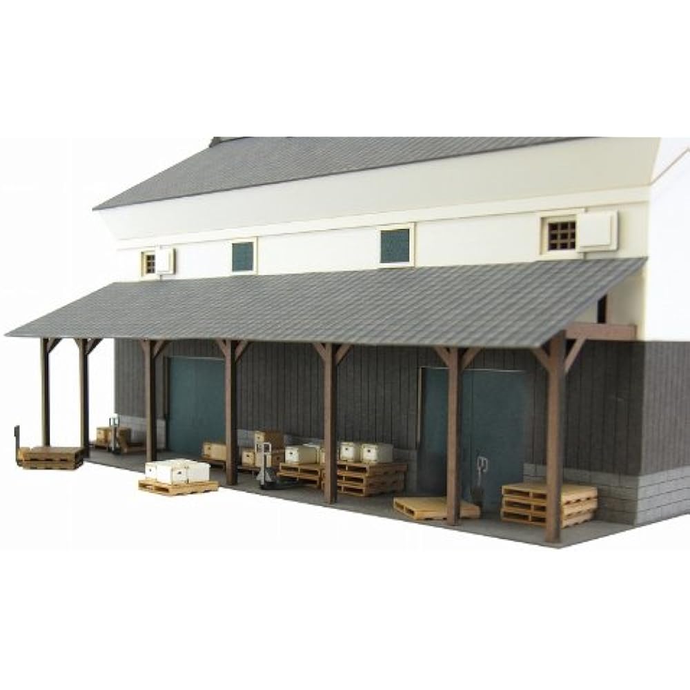 Sankei 1/80 Scene Series Warehouse-1 MK05-46 Paper Craft