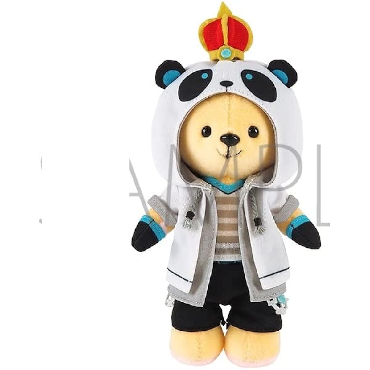 White Tails Kumamate Set (Plush Mascot and Costume Set) Nakamu