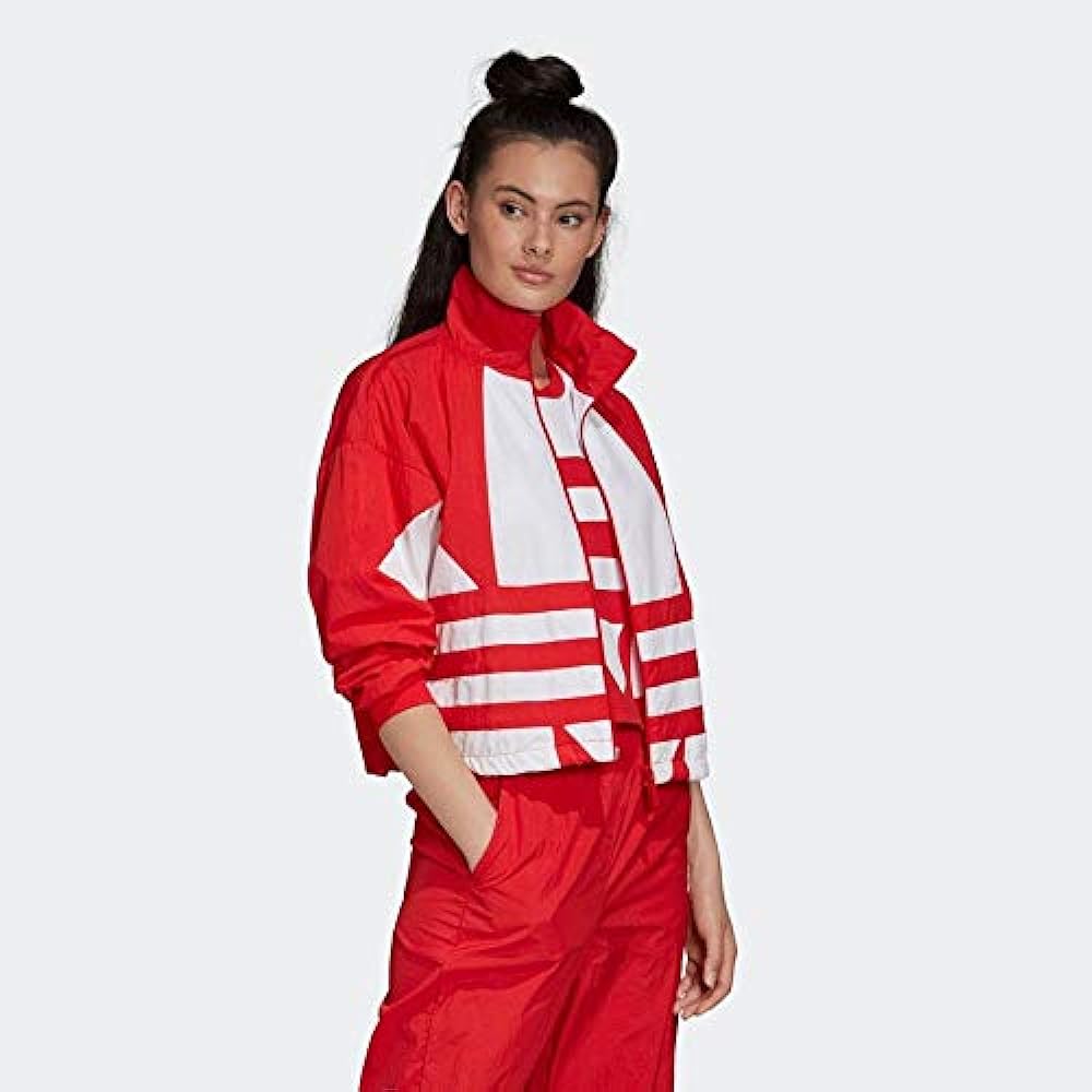 adidas ORIGINALS TRACK TOP Big Logo Lining Mesh Track Top Jersey Track Jacket