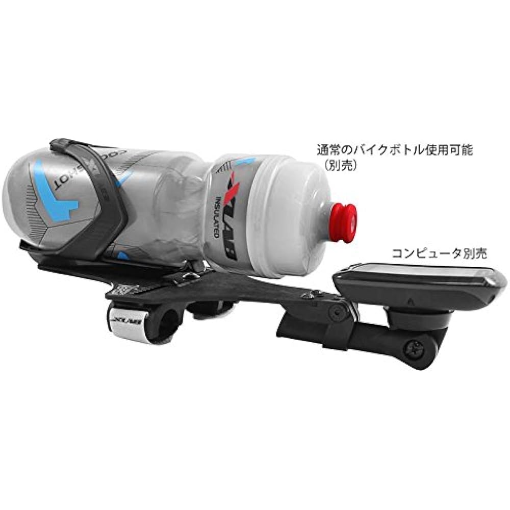 XLAB TORPEDO VERSA200 Torpedo Versa 200 Aero Bar Hydration System Aluminum Plate