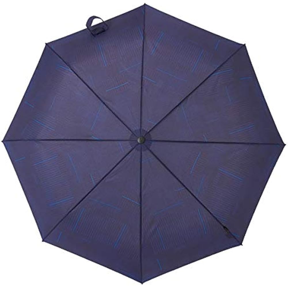 Knirps Folding Umbrella, One-Touch Automatic Open/Close, Enhanced Durability [Regular Imported Product] T.280 MidiumDuomaticCrockHandleSafrty Challenge Blue KNTL280-8434